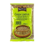 NATCO GREEN LENTILS 500g