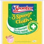 CELLULOSE SPONGE WIPES pack of 3